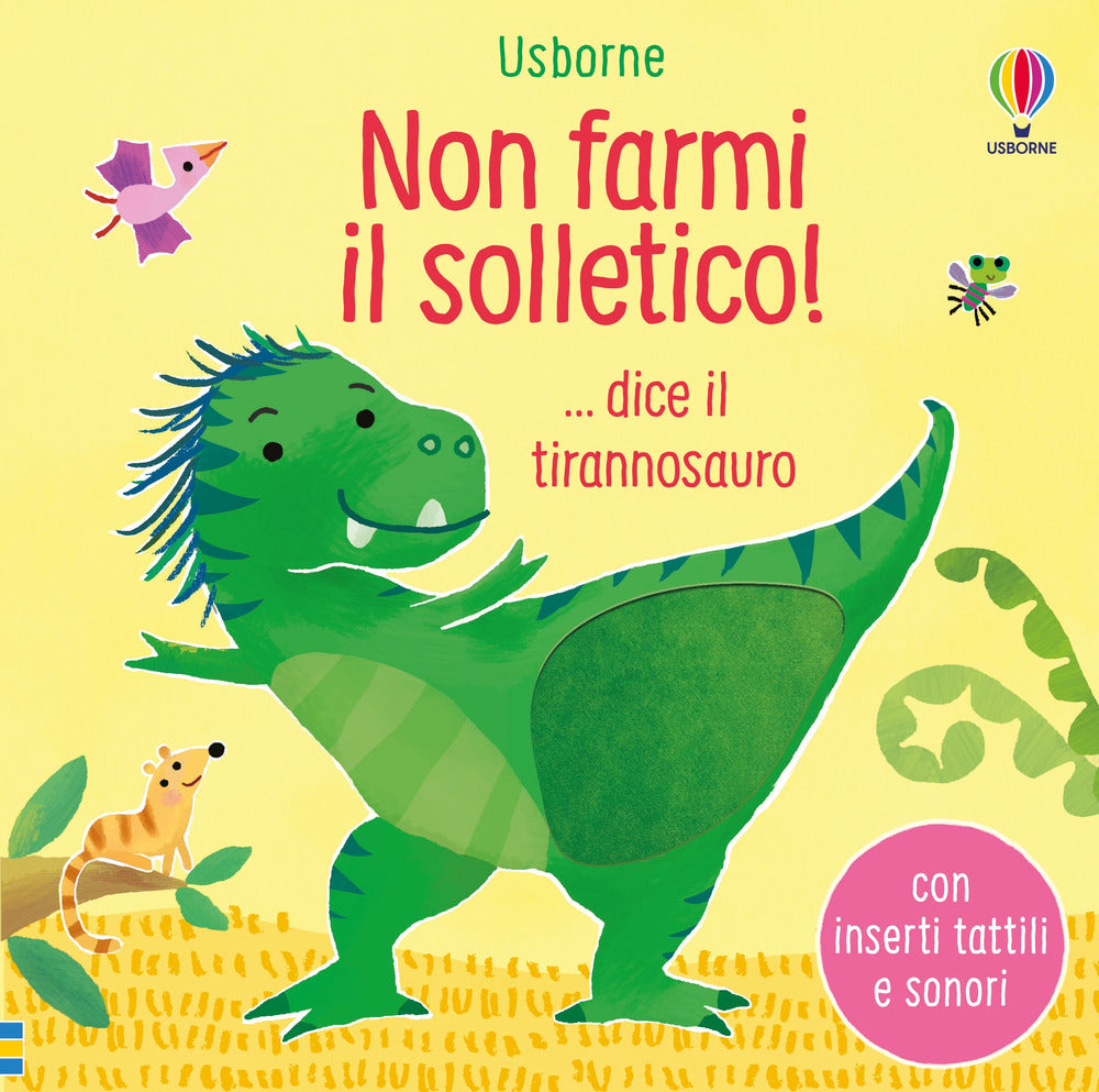 Copertina del libro NON FARMI IL SOLLETICO! ...DICE IL TIRAN