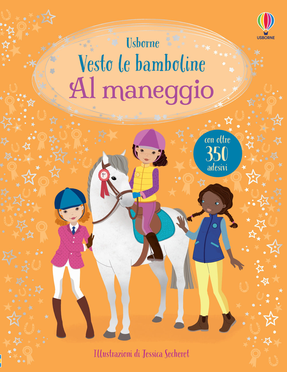 Copertina del libro AL MANEGGIO. EDIZ. A COLORI