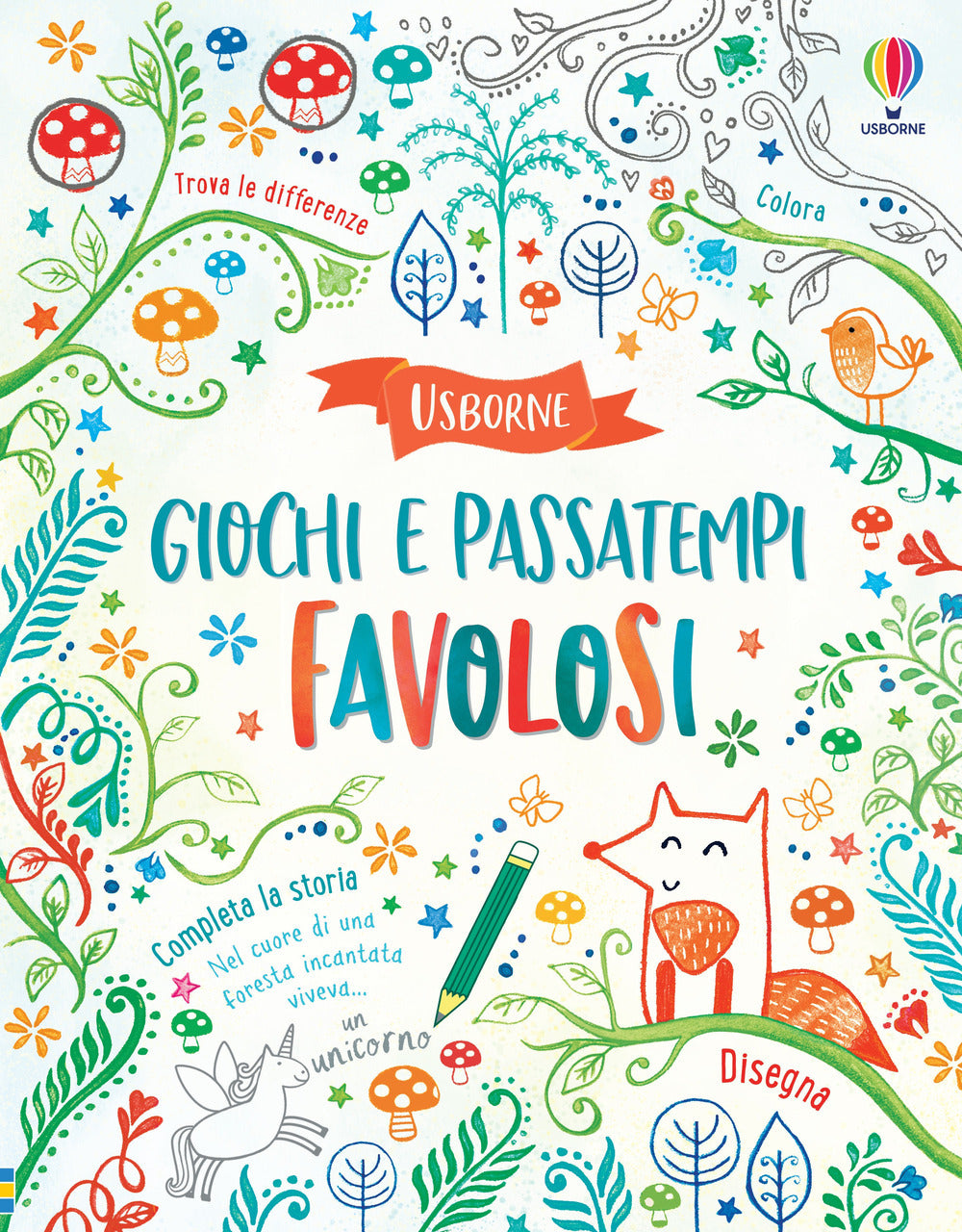 Copertina del libro GIOCHI E PASSATEMPI FAVOLOSI. EDIZ. A CO Immagine principale del prodotto