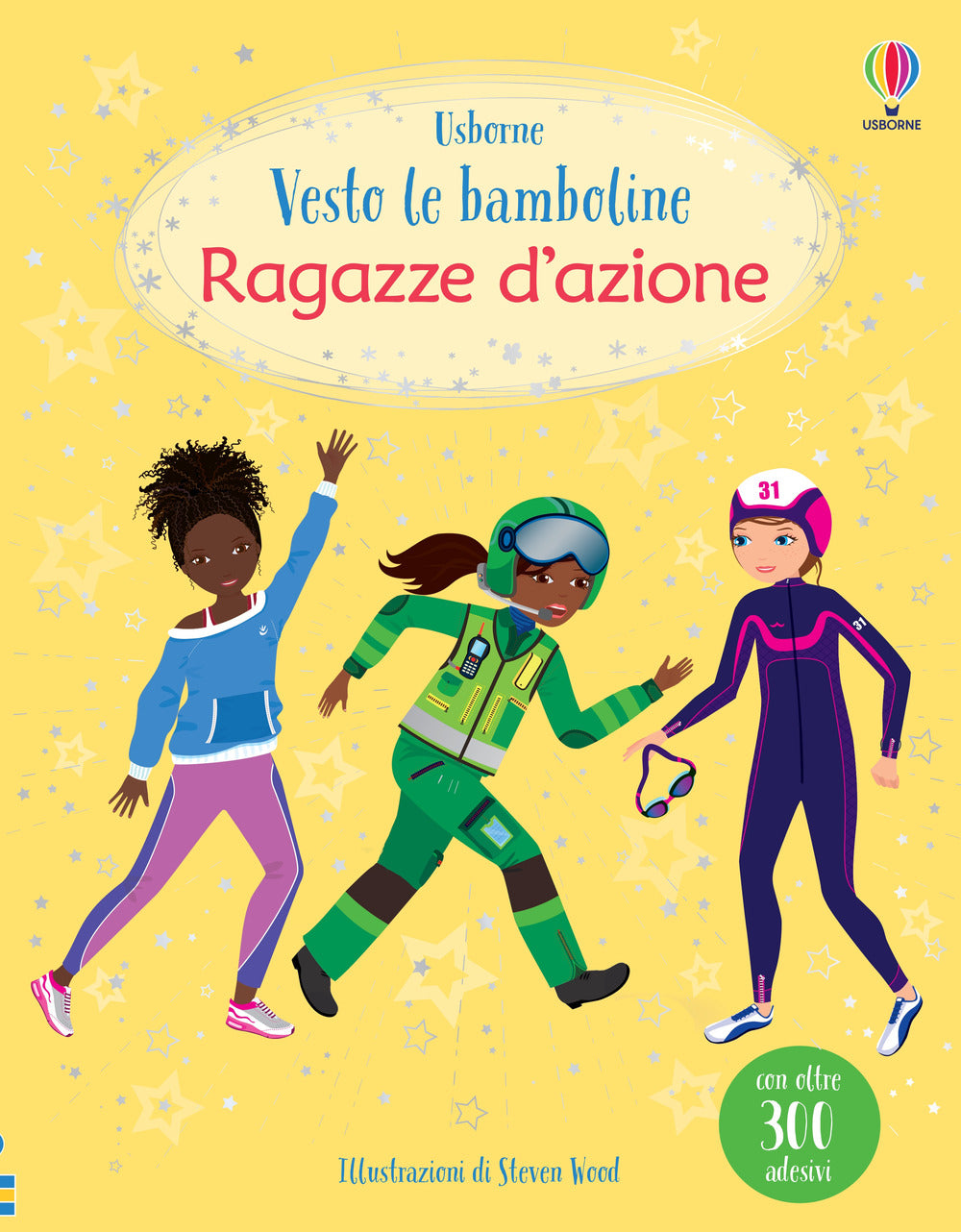 Copertina del libro RAGAZZE D'AZIONE. VESTO LE BAMBOLINE. CO