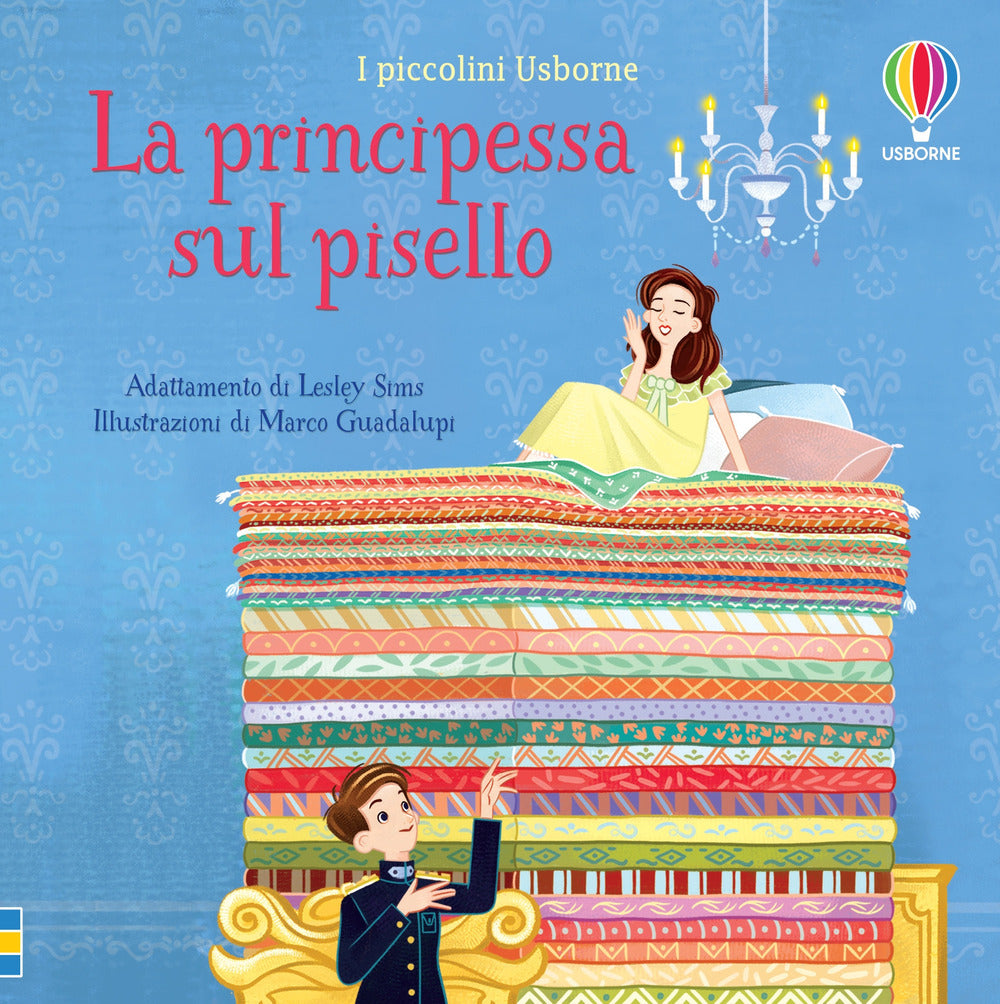 Copertina del libro LA PRINCIPESSA SUL PISELLO. EDIZ. A COLO
