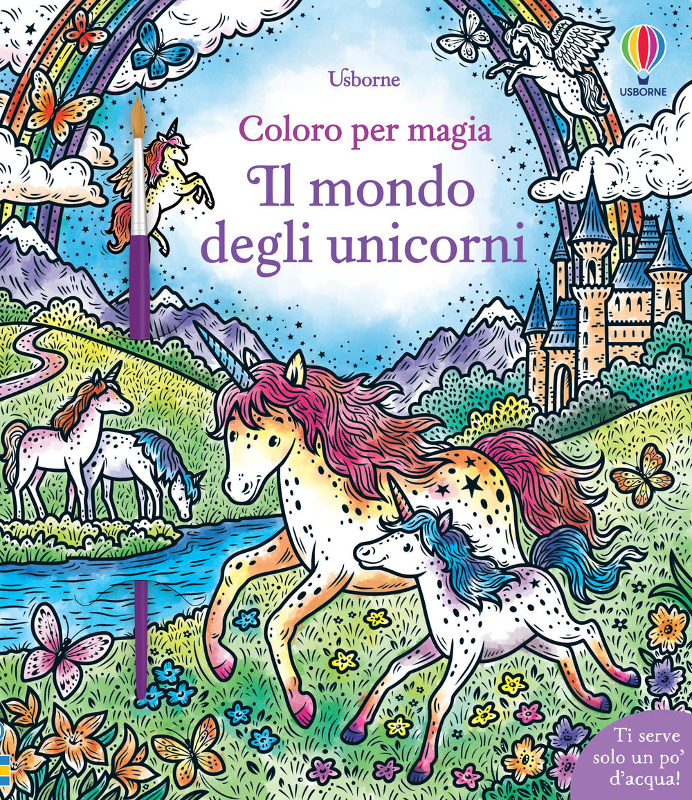 Copertina del libro IL MONDO DEGLI UNICORNI. EDIZ. ILLUSTRAT