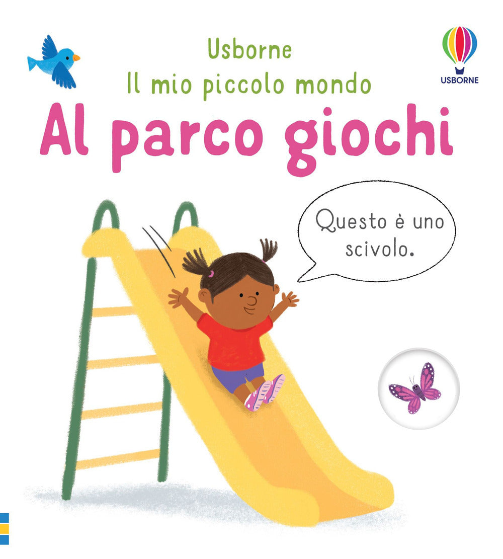 Copertina del libro AL PARCO GIOCHI. EDIZ. A COLORI