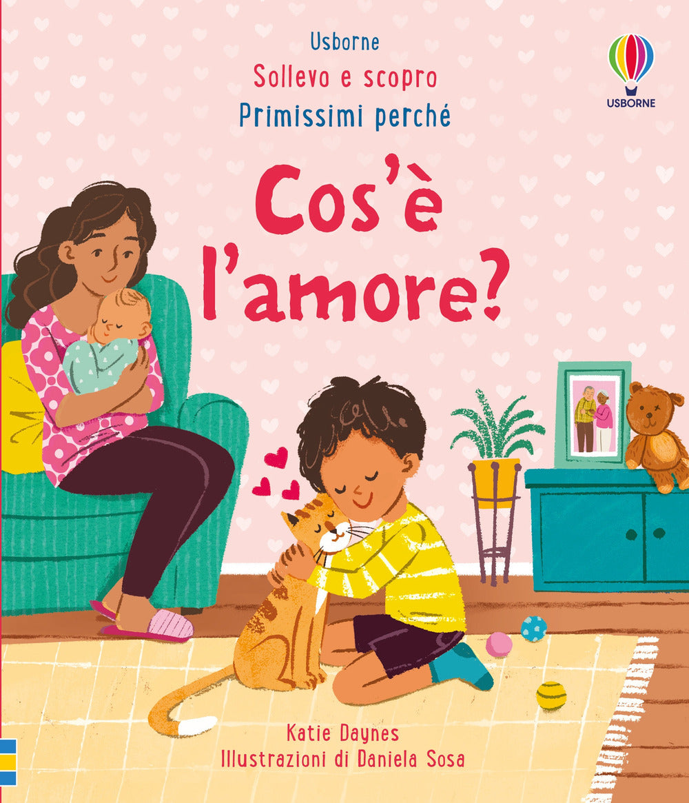 Copertina del libro COS' L'AMORE? EDIZ. A COLORI