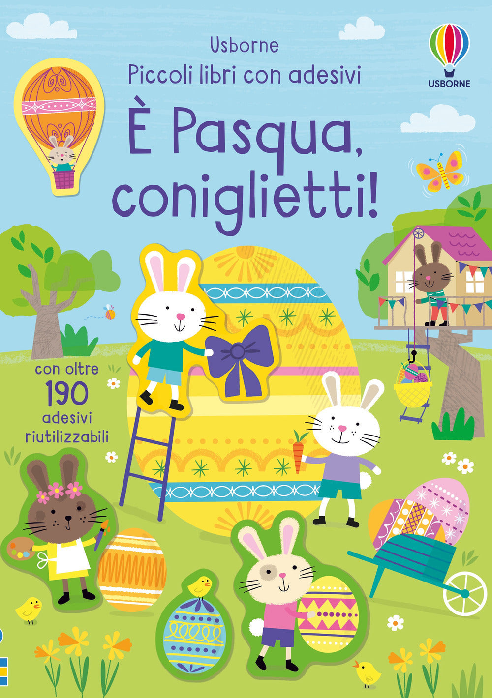 Copertina del libro E PASQUA. CONIGLIETTI! PICCOLI LIBRI CON