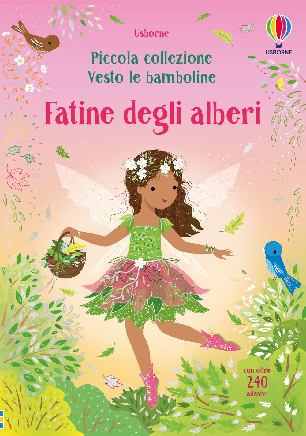 Copertina del libro FATINE DEGLI ALBERI. VESTO LE BAMBOLINE. Immagine principale del prodotto