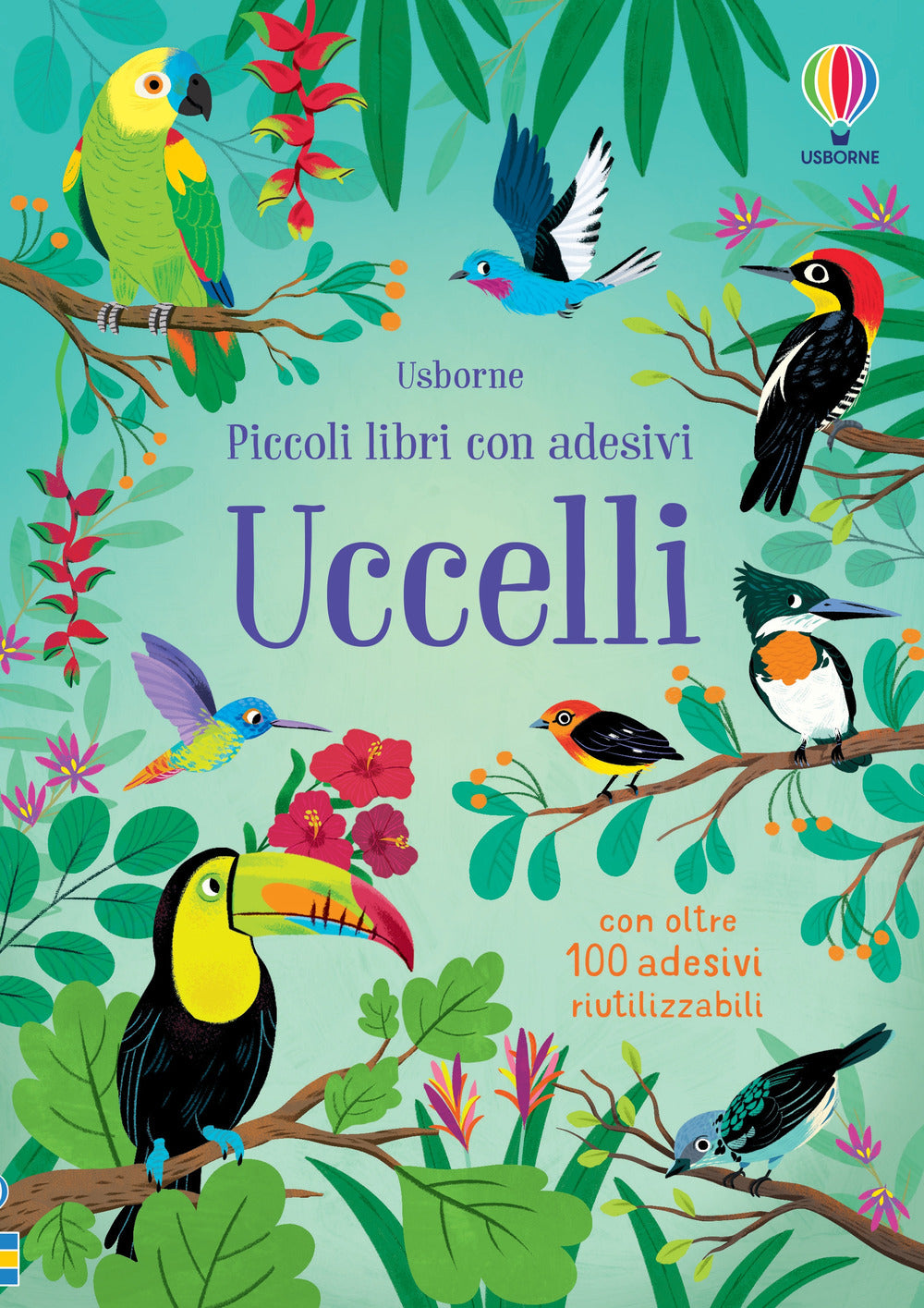 Copertina del libro UCCELLI. PICCOLI LIBRI CON ADESIVI Immagine principale del prodotto