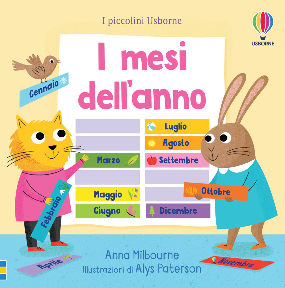 Copertina del libro I MESI DELL'ANNO. EDIZ. ILLUSTRATA