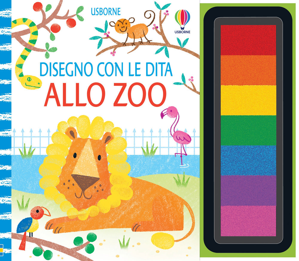 Copertina del libro ALLO ZOO. EDIZ. A SPIRALE