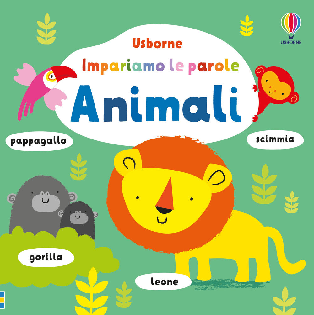 Copertina del libro ANIMALI. IMPARIAMO LE PAROLE. EDIZ. A CO