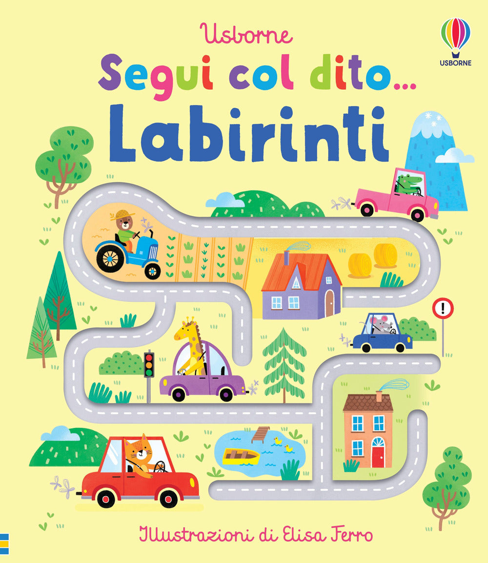 Copertina del libro SEGUI COL DITO... LABIRINTI