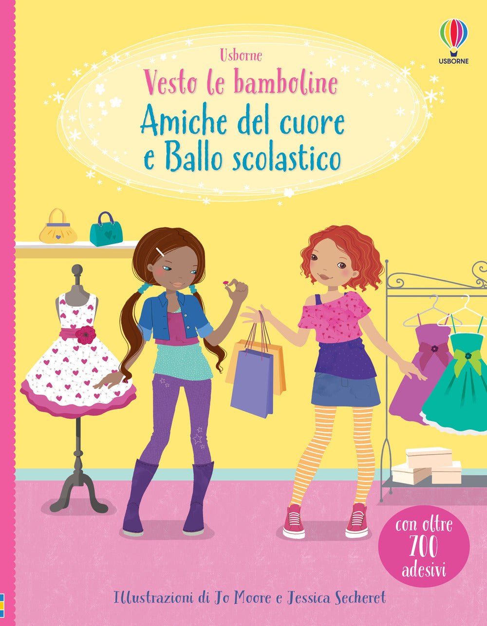 Copertina del libro AMICHE DEL CUORE-BALLO SCOLASTICO. VESTO Immagine principale del prodotto