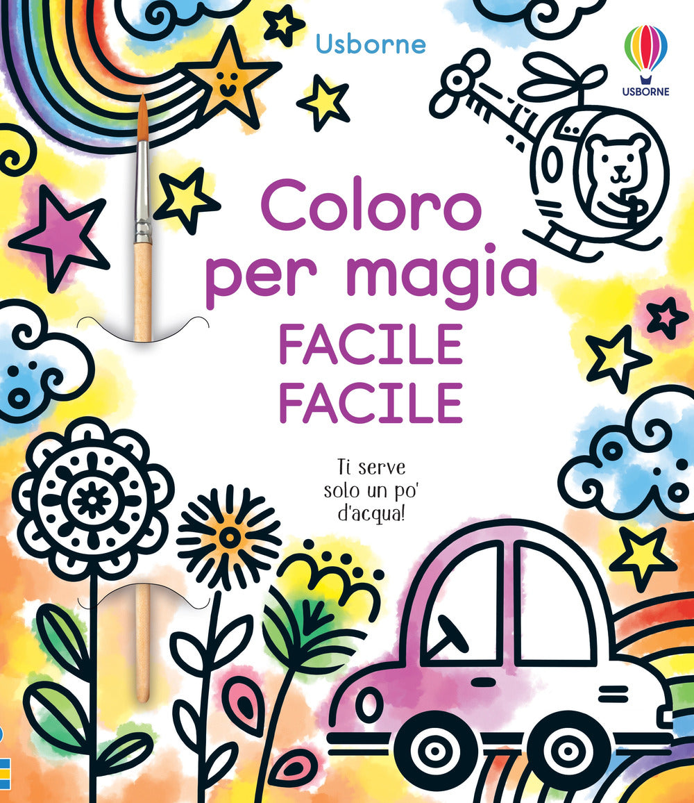 Copertina del libro COLORO PER MAGIA. FACILE FACILE. EDIZ. A