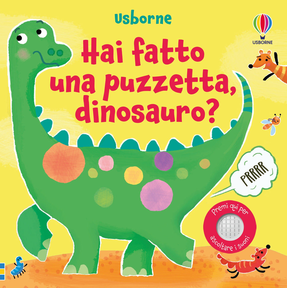 Copertina del libro HAI FATTO UNA PUZZETTA, DINOSAURO? EDIZ. Immagine principale del prodotto