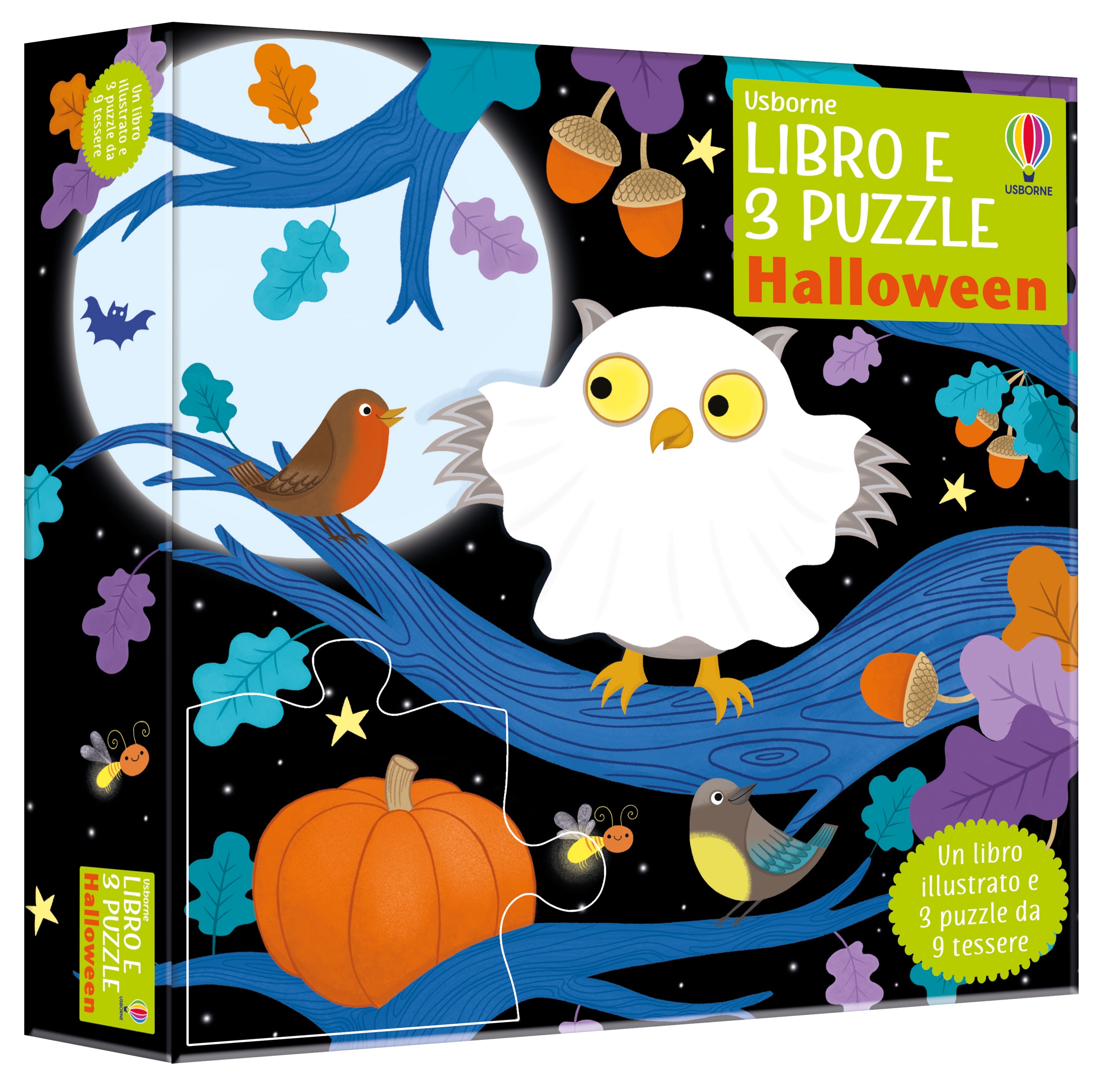 Copertina del libro HALLOWEEN. EDIZ. A COLORI. CON 3 PUZZLE Immagine principale del prodotto