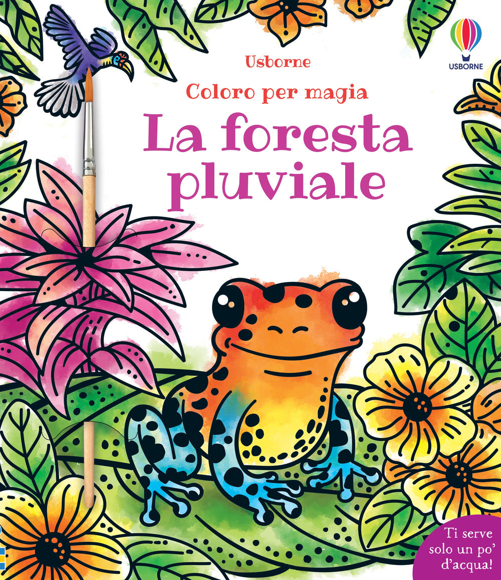 Copertina del libro FORESTA PLUVIALE. CON PENNELLINO