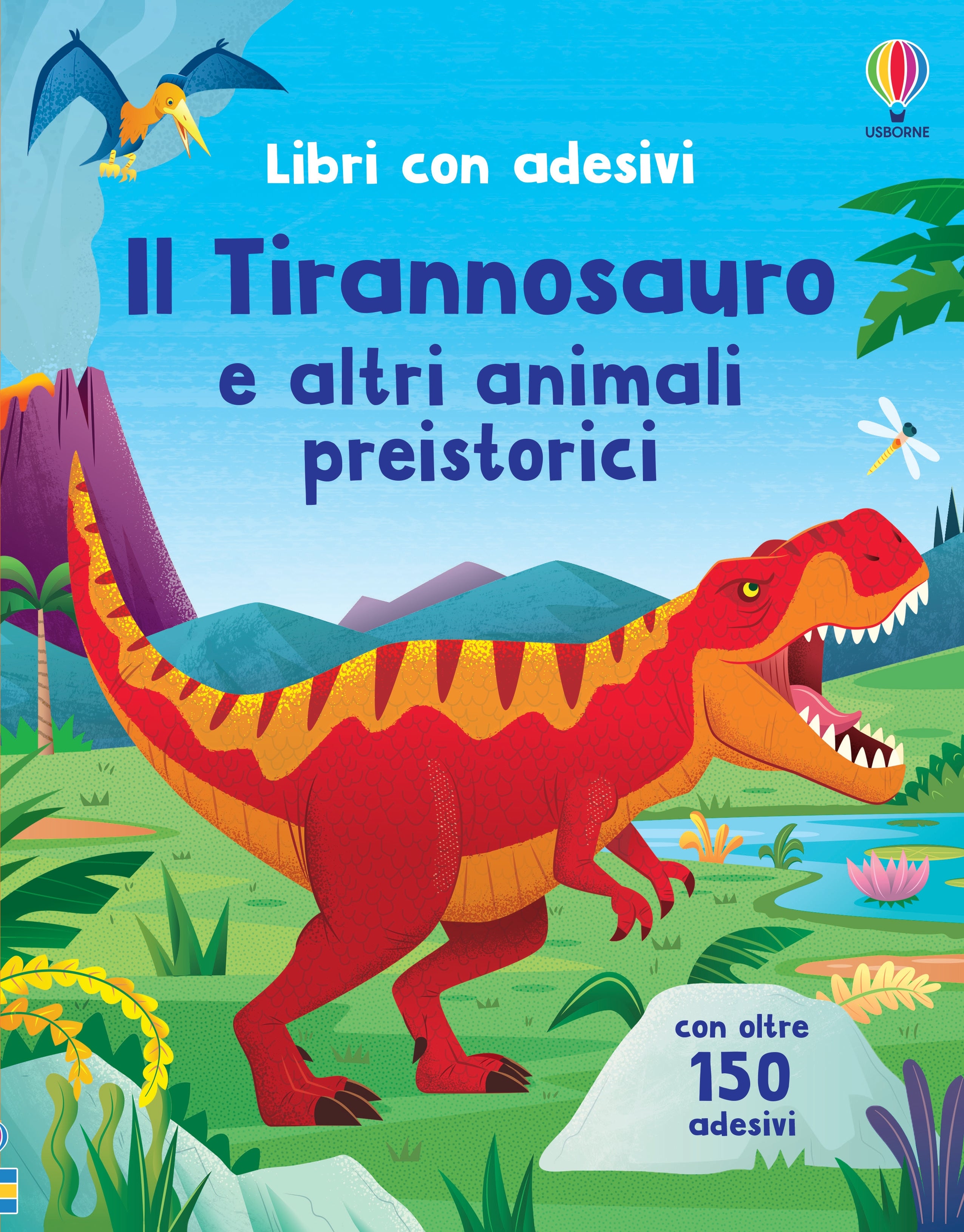 Copertina del libro IL TIRANNOSAURO E ALTRI ANIMALI PREISTOR