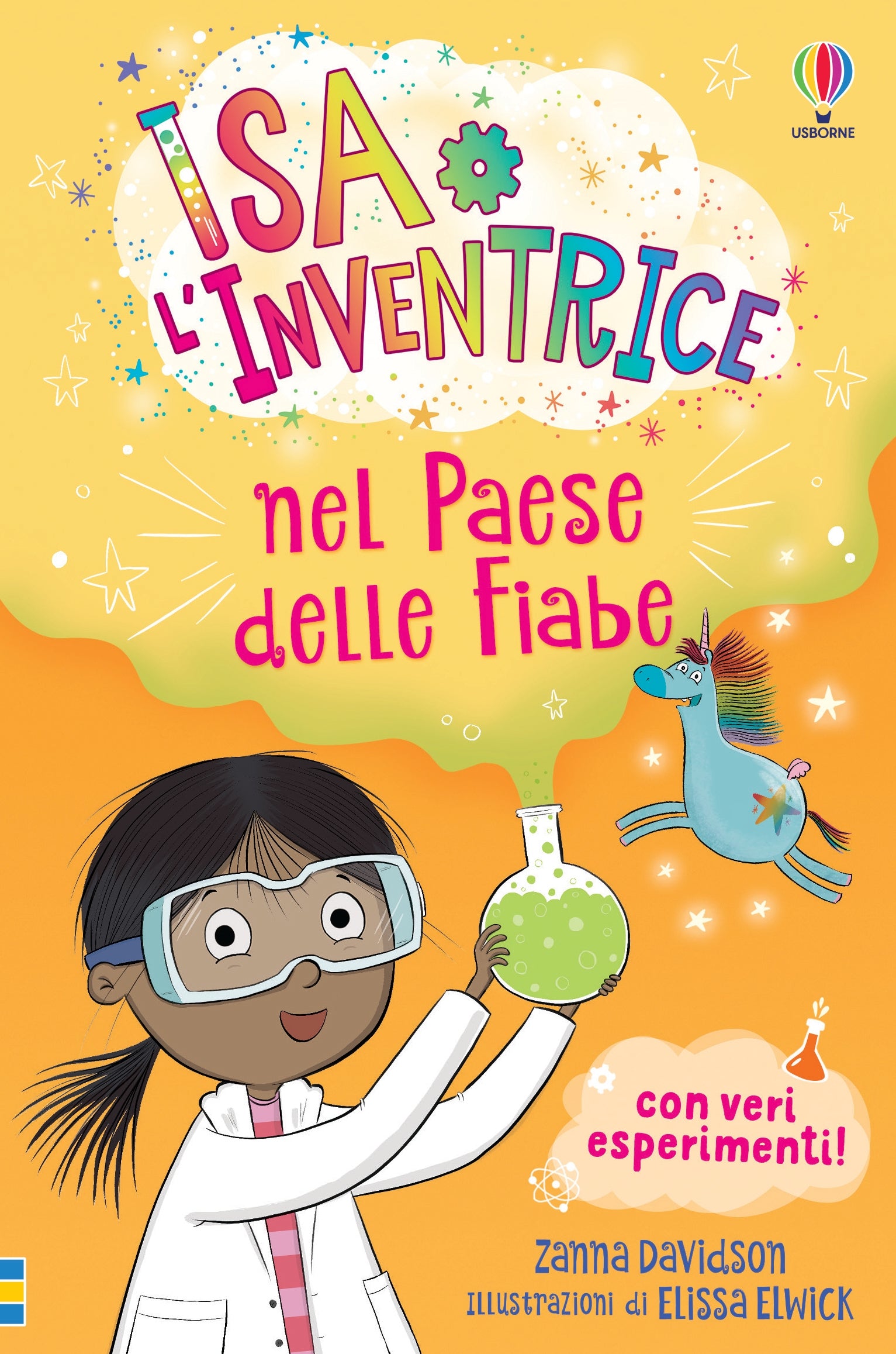 Copertina del libro ISA L'INVENTRICE NEL PAESE DELLE FIABE. Immagine principale del prodotto