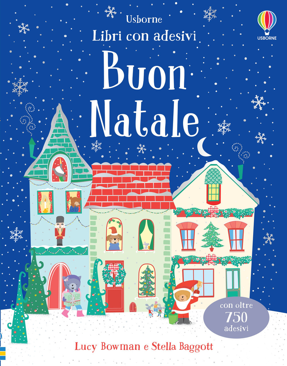 Copertina del libro BUON NATALE. CON ADESIVI. EDIZ. A COLORI Immagine principale del prodotto