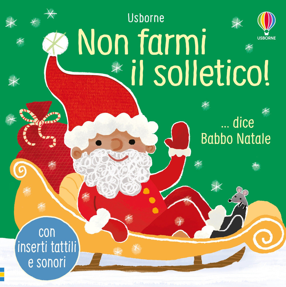 Copertina del libro NON FARMI IL SOLLETICO! ... DICE BABBO N