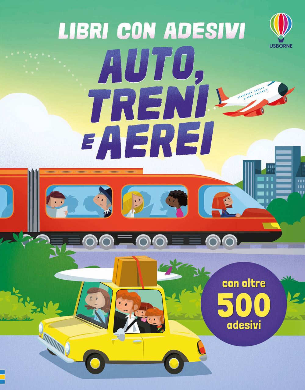Copertina del libro AUTO, TRENI E AEREI Immagine principale del prodotto