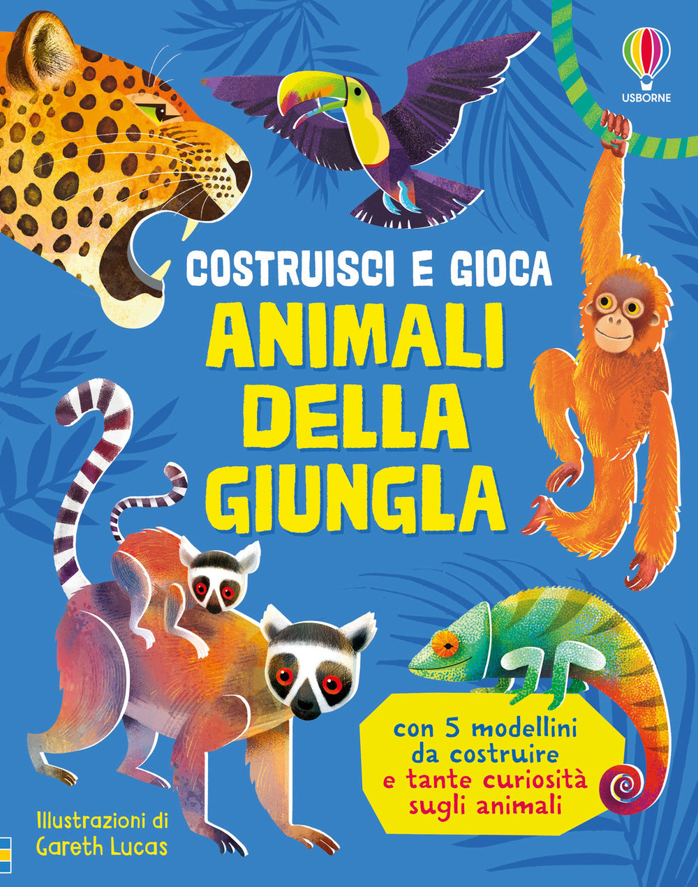 Copertina del libro ANIMALI DELLA GIUNGLA