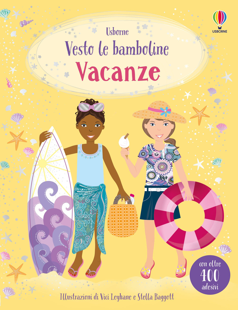 Copertina del libro VACANZE. CON ADESIVI. EDIZ. A COLORI