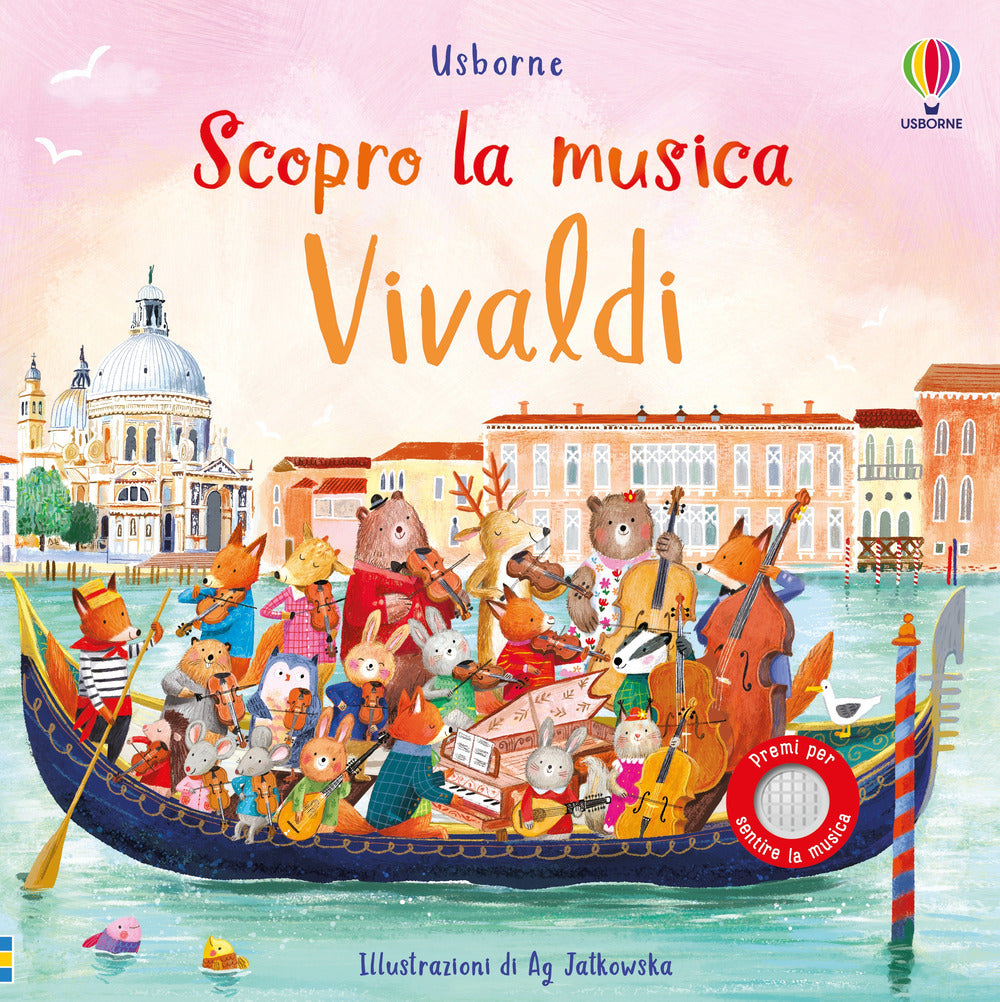 Copertina del libro VIVALDI. EDIZ. ILLUSTRATA