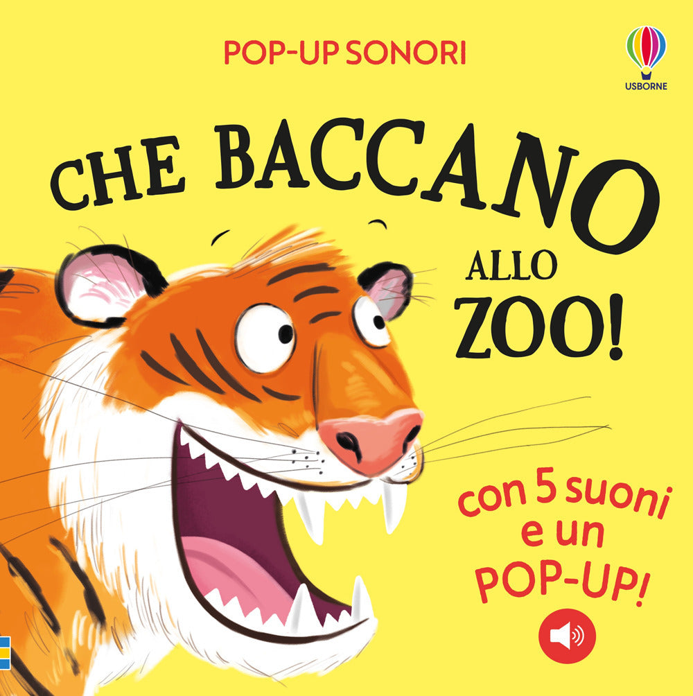 Copertina del libro CHE BACCANO ALLO ZOO! Immagine principale del prodotto