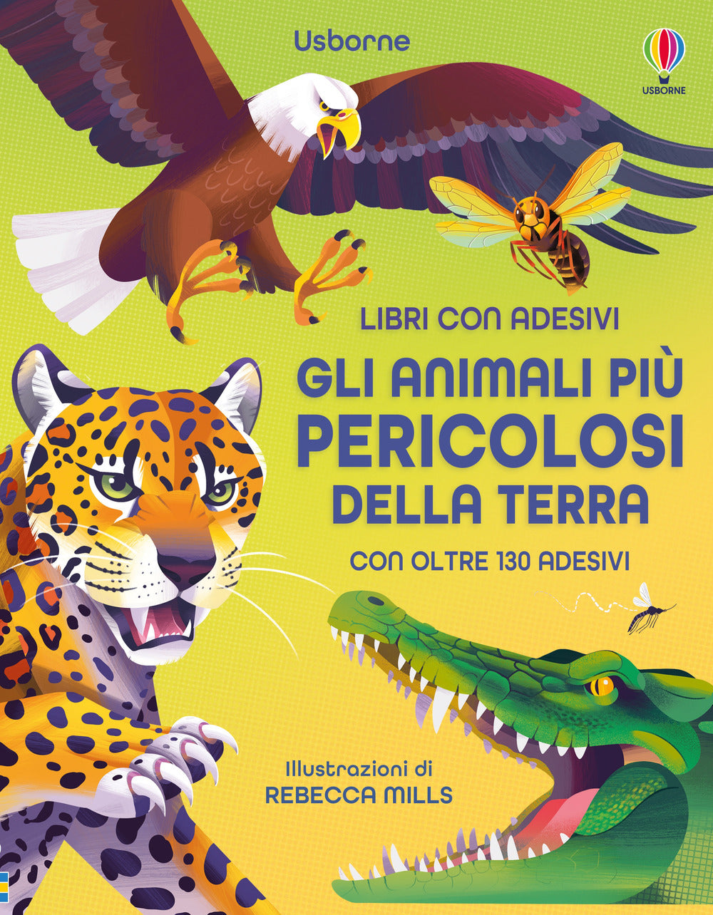 Copertina del libro ANIMALI PERICOLOSI. EDIZ. ILLUSTRATA