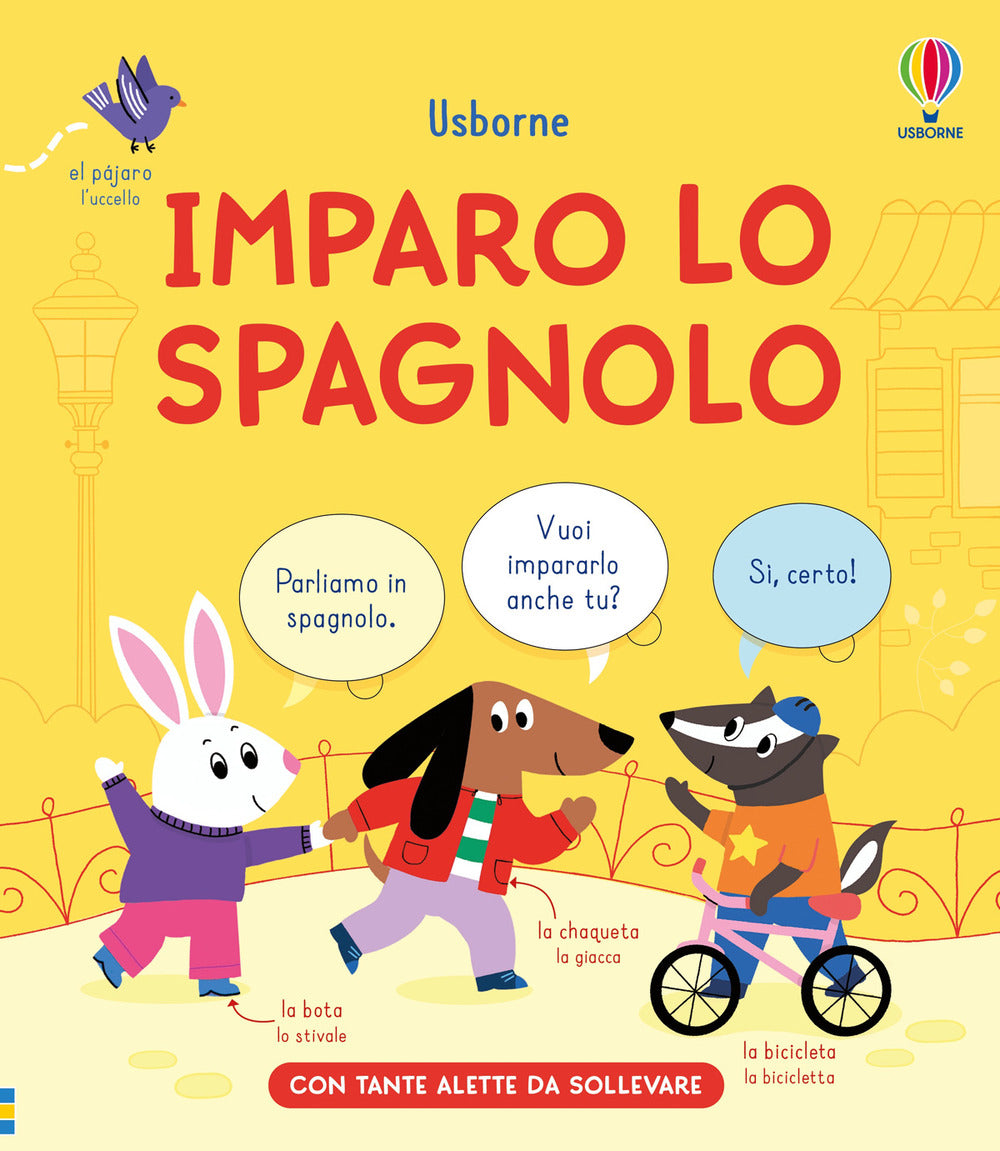 Copertina del libro IMPARO LO SPAGNOLO. EDIZ. A COLORI