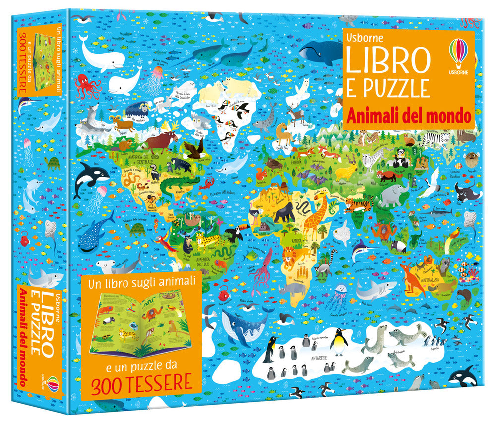 Copertina del libro ANIMALI DEL MONDO