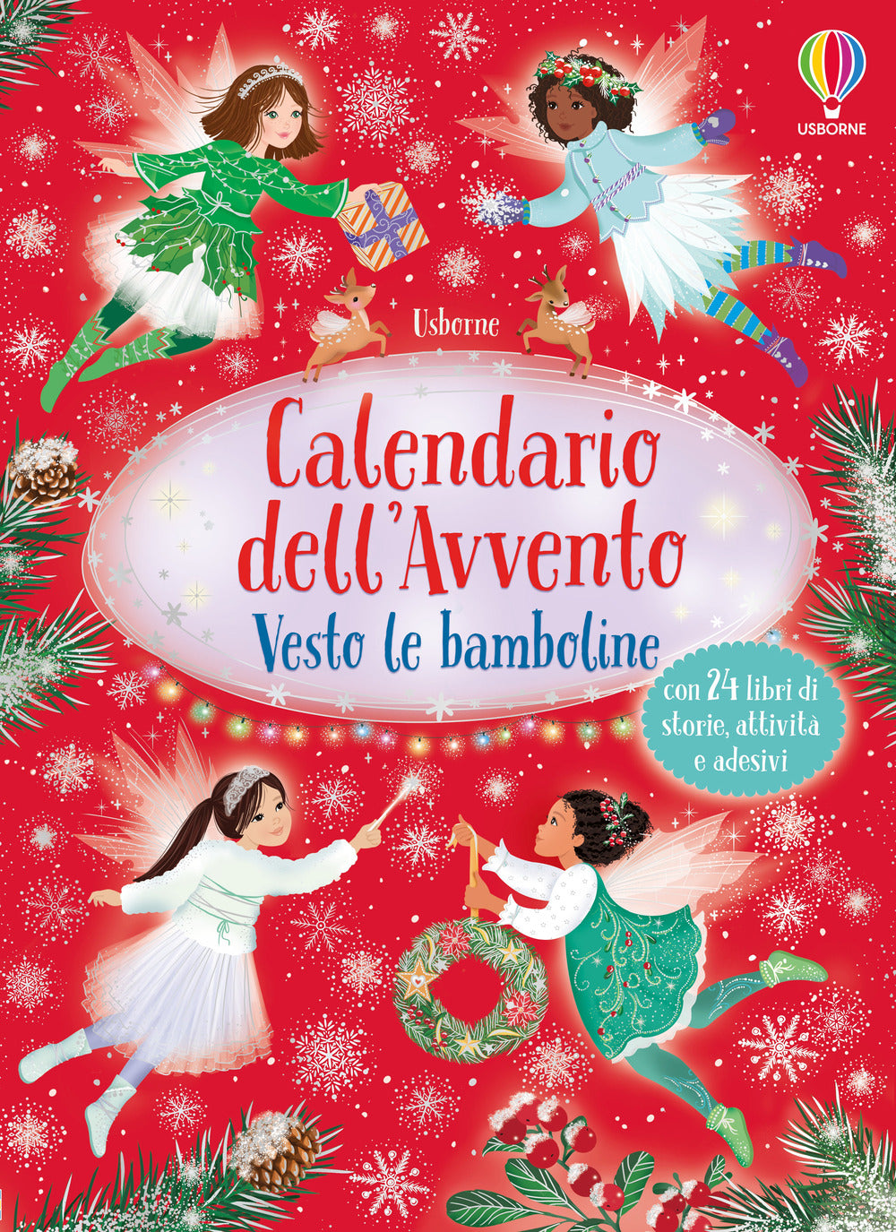 Copertina del libro CALENDARIO DELL'AVVENTO VESTI BAMBOLINE Immagine principale del prodotto