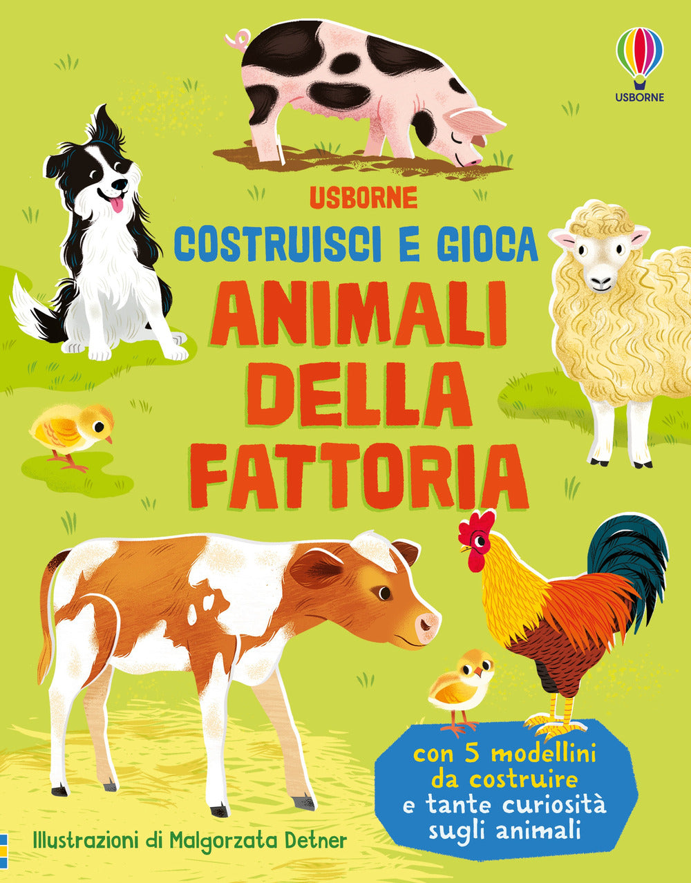 Copertina del libro ANIMALI DELLA FATTORIA