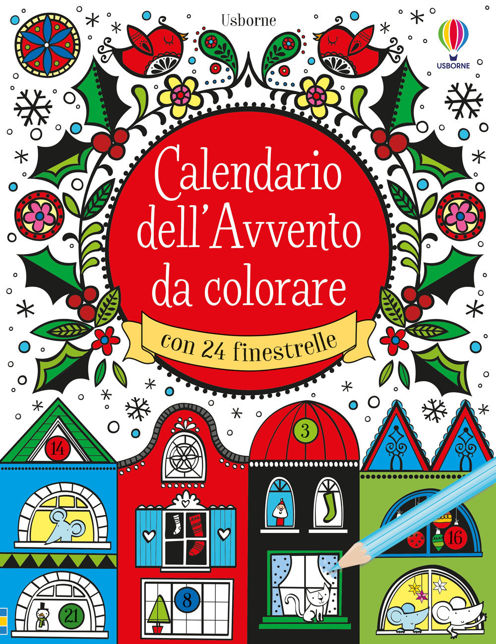 Copertina del libro CALENDARIO DELL'AVVENTO DA COLORARE Immagine principale del prodotto