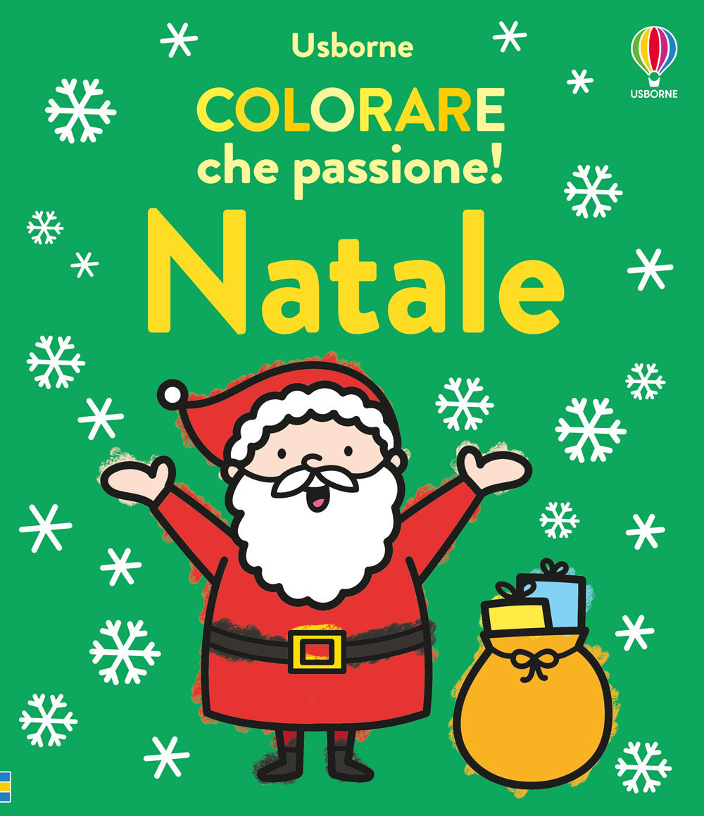 Copertina del libro NATALE COLORARE CHE PASSIONE