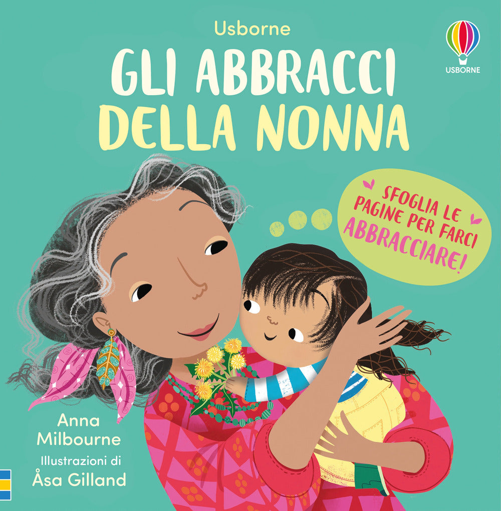 Copertina del libro GLI ABBRACCI DELLA NONNA. EDIZ. A COLORI