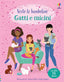 Copertina del libro GATTI E MICINI. CON ADESIVI. EDIZ. A COL