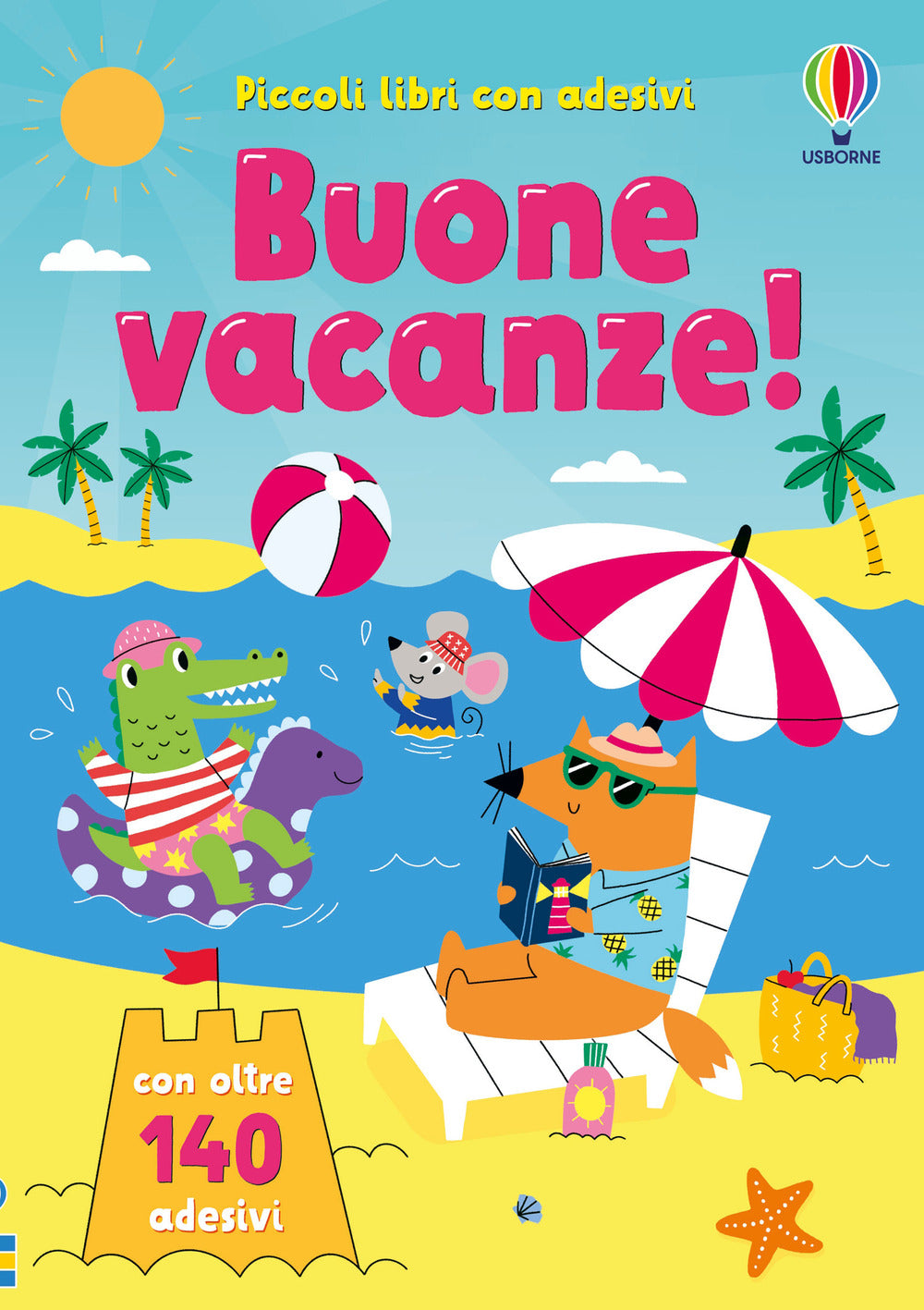 Copertina del libro BUONE VACANZE! CON ADESIVI. EDIZ. A COLO