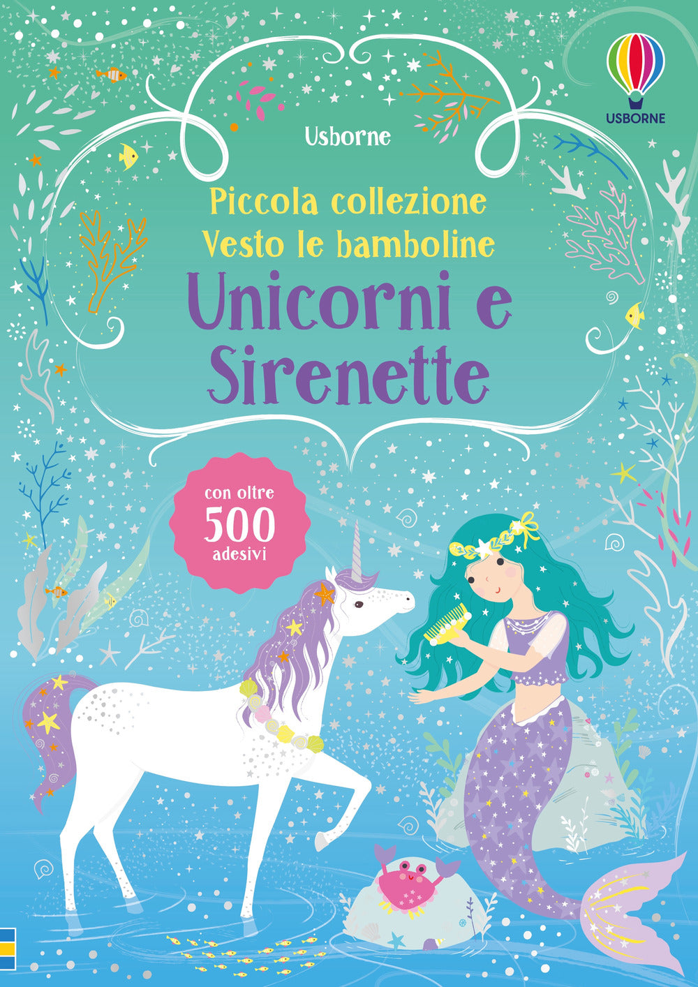 Copertina del libro UNICORNI E SIRENETTE Immagine principale del prodotto