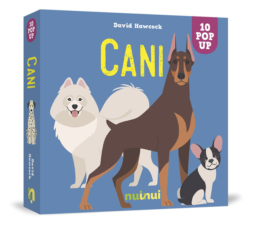 Copertina del libro CANI. SORPRENDENTI POP UP. EDIZ. A COLOR