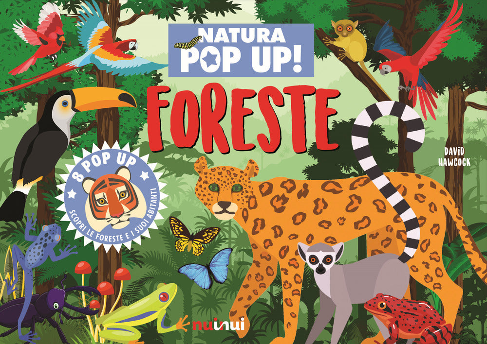Copertina del libro FORESTE. NATURA POP UP! EDIZ. A COLORI