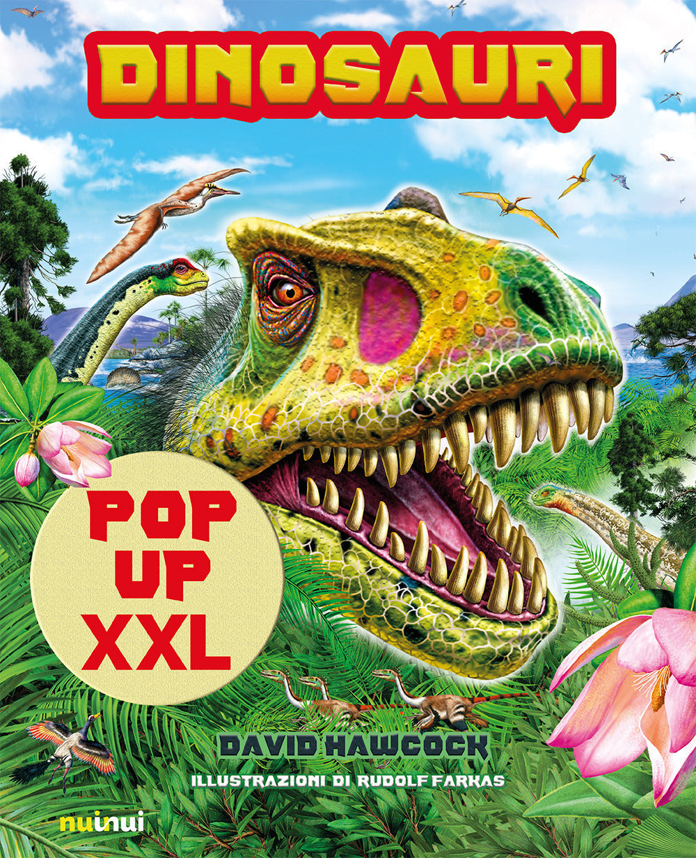 Copertina del libro DINOSAURI POP-UP XXL. EDIZ. A COLORI