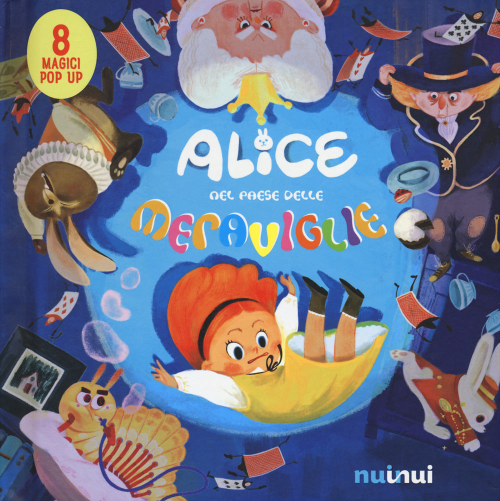 Copertina del libro ALICE NEL PAESE DELLE MERAVIGLIE. FIABE