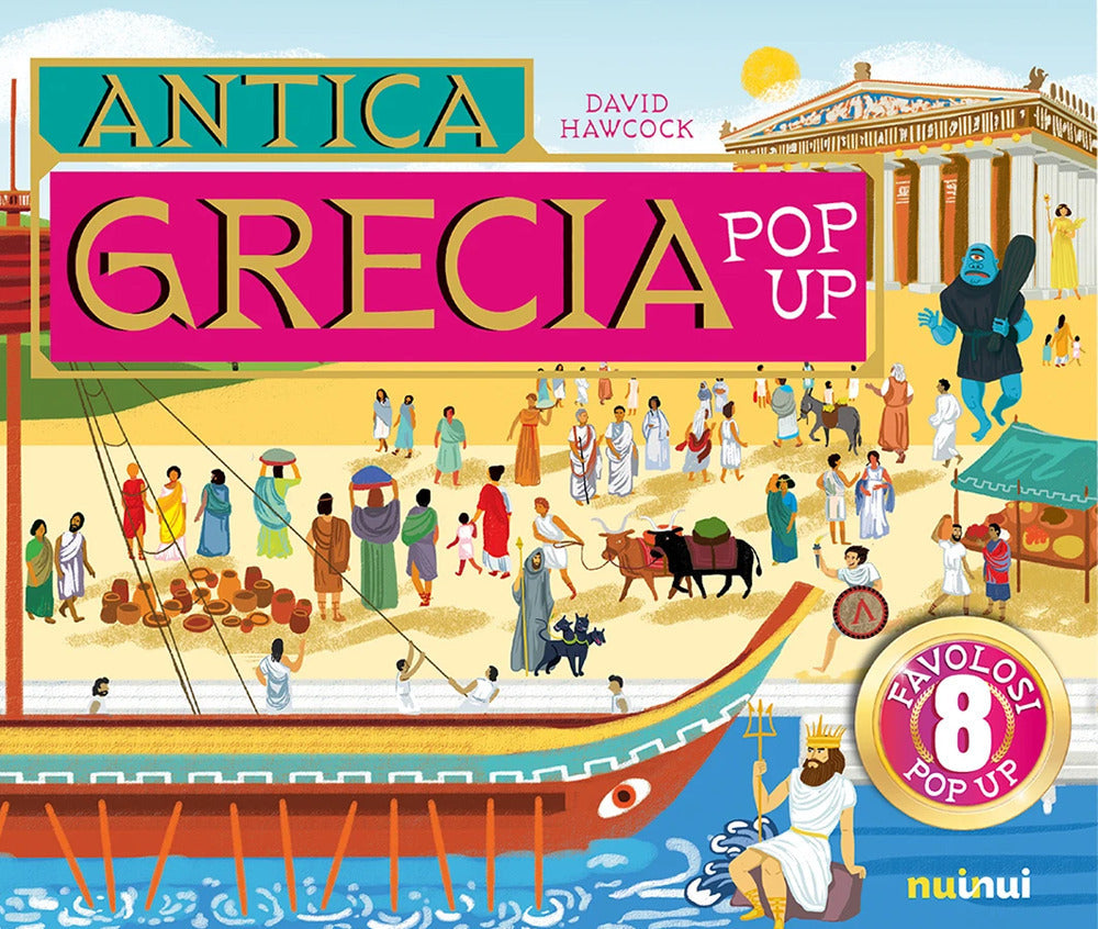 Copertina del libro ANTICA GRECIA. LIBRO POP UP. EDIZ. A COL Immagine principale del prodotto