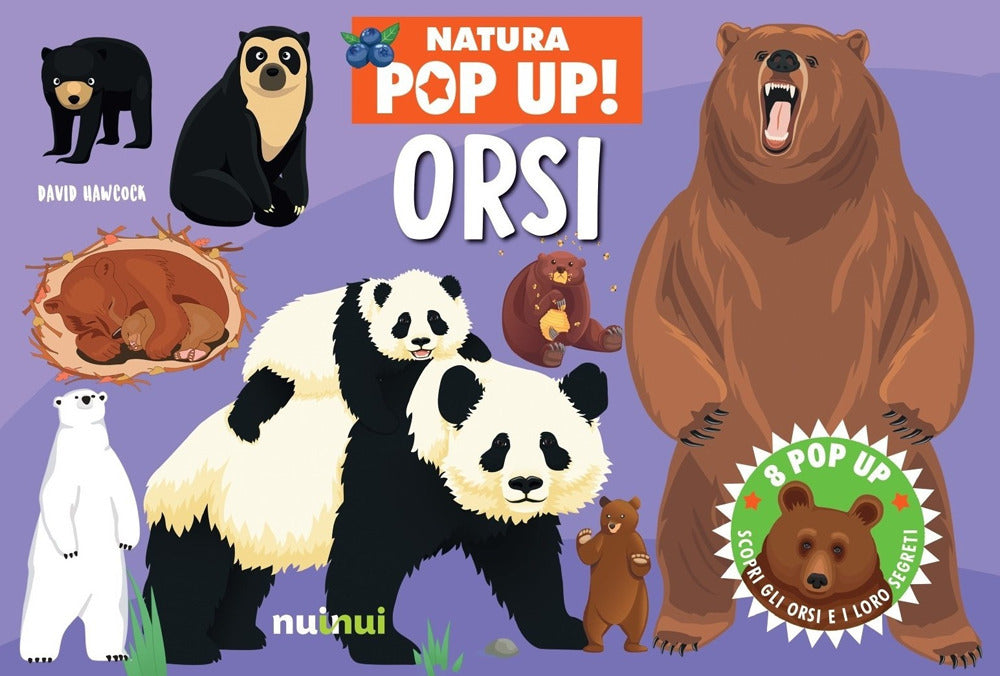 Copertina del libro NATURA POP UP - ORSI