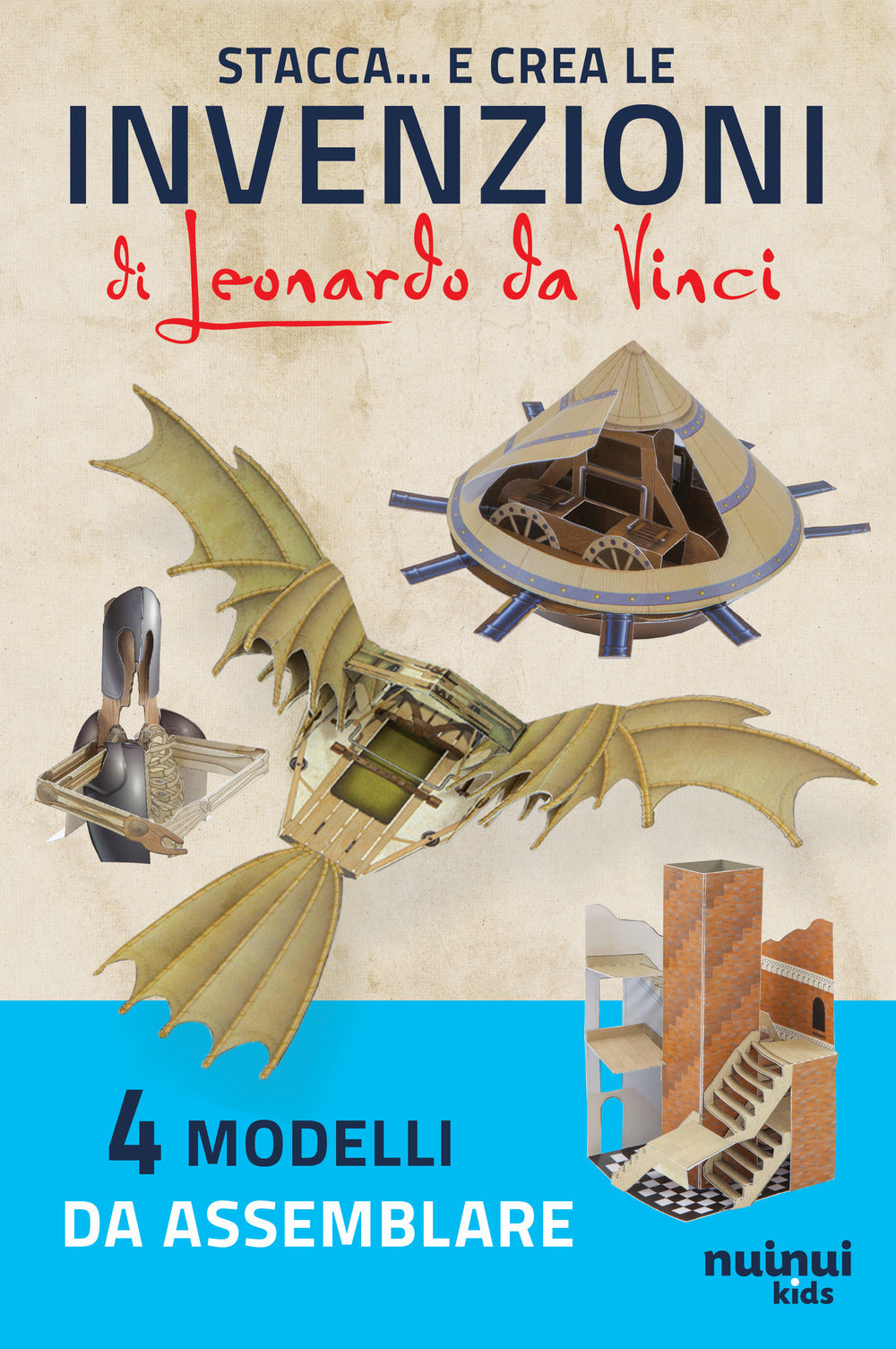 Copertina del libro INVENZIONI DI LEONARDO DA VINC