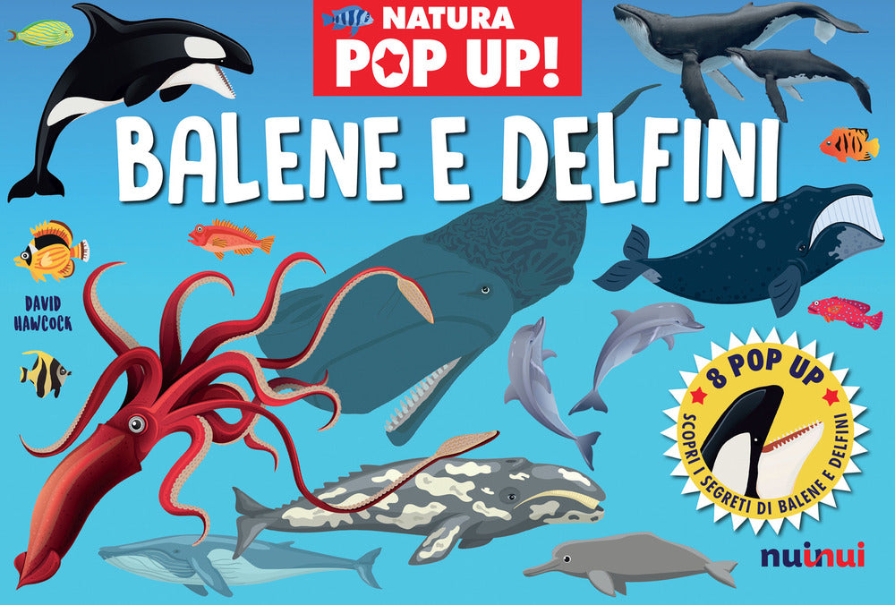 Copertina del libro NATURA POP UP - BALENE DELFINI Immagine principale del prodotto