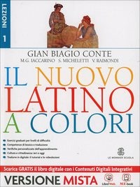 Copertina del libro NUOVO LATINO A COLORI 1 ED. MISTA