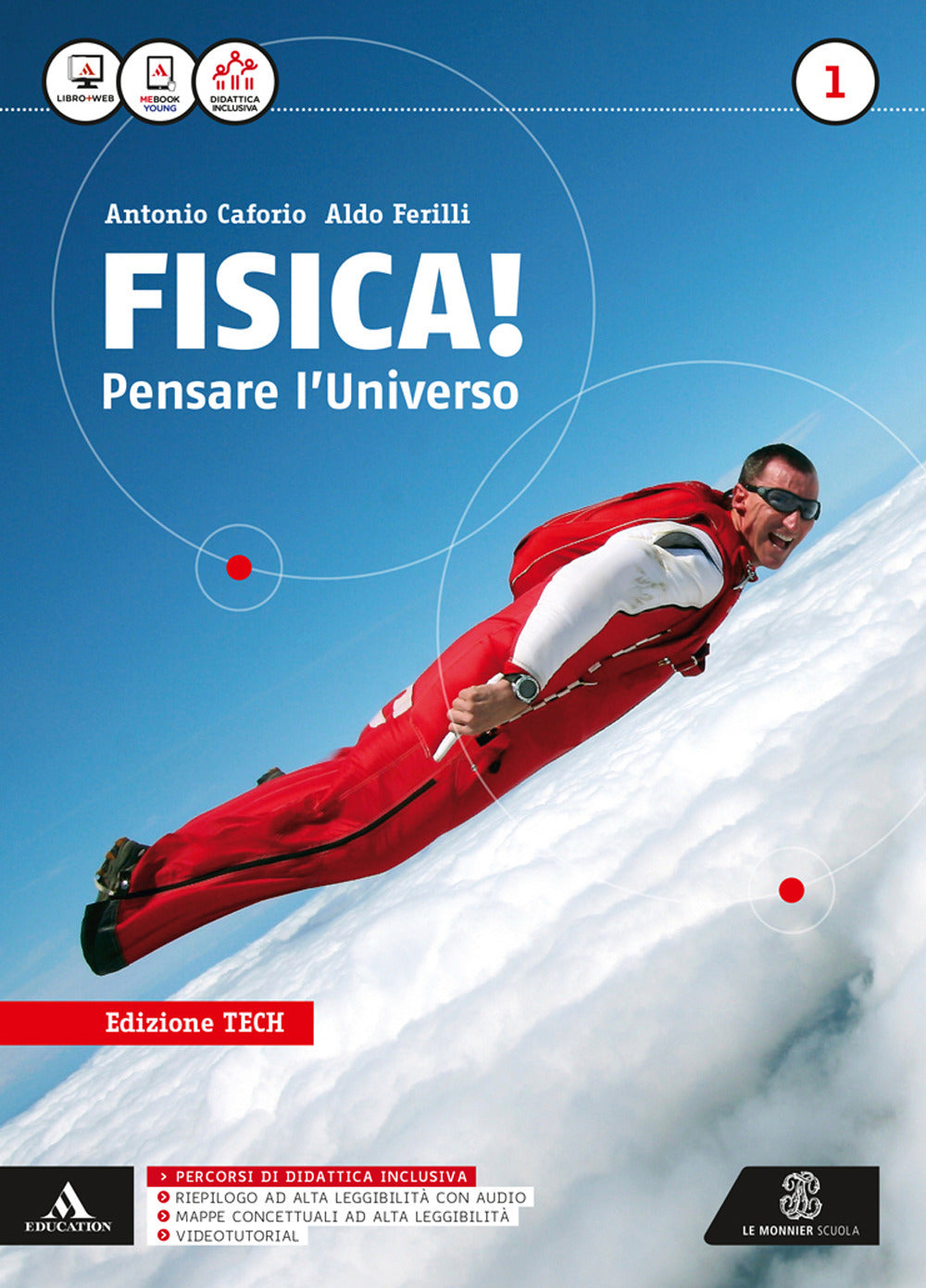 Copertina del libro FISICA PENSARE L'UNIVERSO ED. TECH 1 ED.